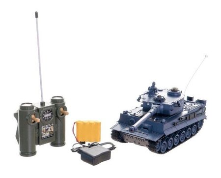 Teddies Tank RC plast 33cm TIGER I 27MHz