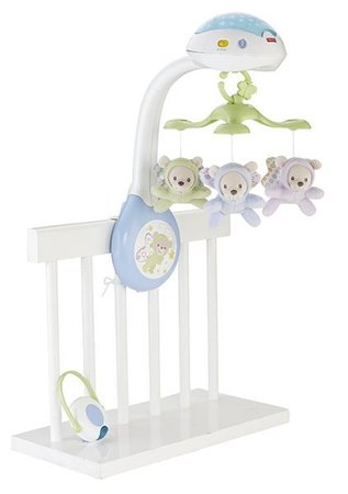 Fisher Price nov koloto nad postlku motlci