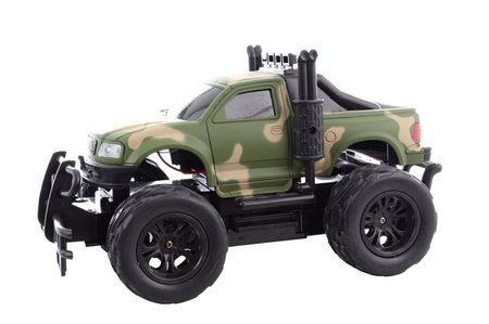 Auto Jeep vojensk RC 1:16