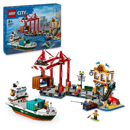 LEGO City  60422 Pstav s nkladn lod