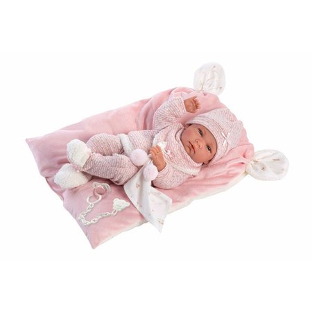 Llorens 73860 NEW BORN HOLIKA - realistick panenka miminko s celovinylovm tlem 40 cm