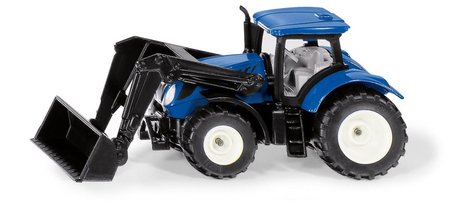 SIKU Blister - traktor New Holland s pednm nakladaem