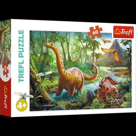 Trefl Puzzle Dinosaui 60 dlk