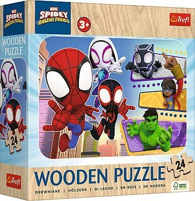 Puzzle 24 Devn - Spiday a jeho asn ptel