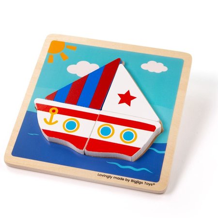 Bigjigs Toys Vkldac puzzle Plachetnice