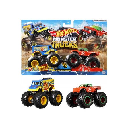 Hot Wheels Monster Trucks Demolin Duo asst