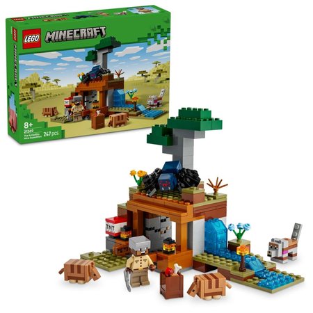 LEGO Minecraft 21269 Vprava do dolu a psovec