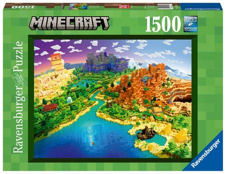 Ravensburger Minecraft: Svt Minecraftu 1500 dlk