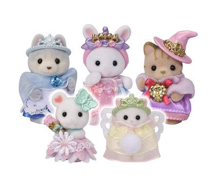 Sylvanian Families Baby princezny, 5 figurek