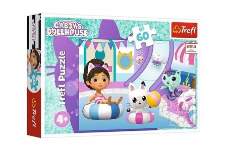 Puzzle Gabby u baznu/Gabbys Dollhouse 33x22cm 60 dlk