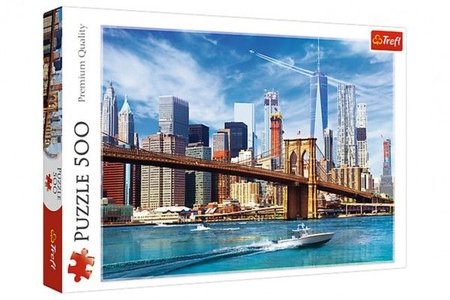 Trefl Vhled na New York 48 x 34 cm v krabici 40 x 26,5 x 4,5 cm 500 dlk