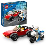 LEGO City 60392 Honika auta s policejn motorkou