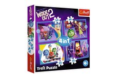 Trefl Puzzle 4v1 Inside Out 2/V hlav 2